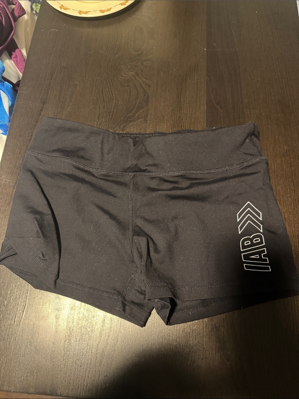 Women's Black IAB Bike Shorts with Side Logo